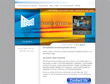 Tablet Screenshot of matsoncreative.com